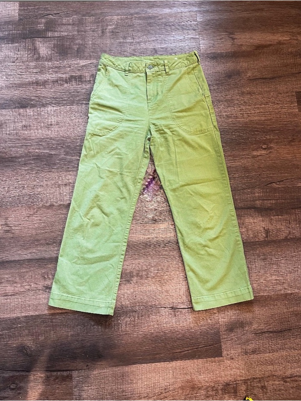 Patagonia Green Stand Up Cropped Pants